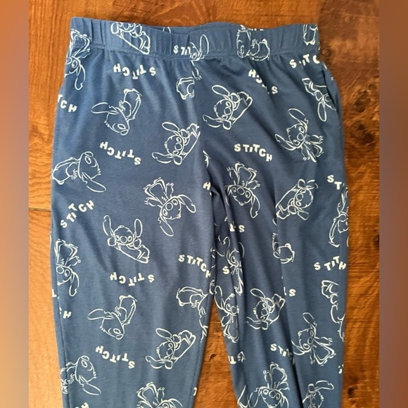 Disneys stitch 2 two piece pajama set women sz small - Picture 8 of 11